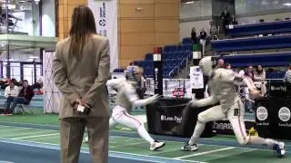 Marcus Mepstead V Richard Kruse - Men's Foil - British Fencing Championships 2013