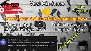 SP TARIK SENJA REVISI MIX INAP BAYANGAN REVISI STEREO INAP AKAU2014 - SUARA PANGGIL TARIK INAP WALET