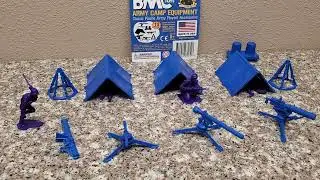 BMC BLUE BASE CAMP TOY REVIEW!