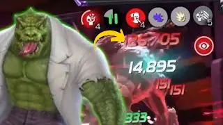 126K SP2 LIZARD 😱 UNSTOPPABLE & UNBLOCKABLE MONSTER in MCOC!