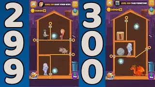 Home Pin Level 299 & 300
