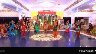 Majajan jattiya gidha By Harsimran Kaur dhillon 2022 USA 🇺🇸 virsa punjabi night