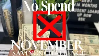 10 Steps To Be Successful At Any No Spend Savings Challenge | No Spend November 2024