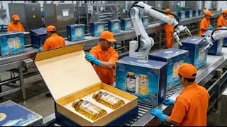 Omega-3 Facility: premium fish oil journey &mdash; Antarctic fish to refined concentrate