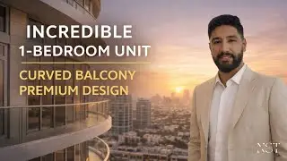 Most Dubai 1-Beds Are Too Small - This One Is Different (Curved Balcony, 85 sqm)