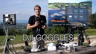 DJI Goggles - обзор и тесты с помощью Spark, Phantom 4 Pro и M600