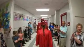 Neoga Graduation Walk 2018