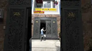 Sliding folding gate #slidinggate