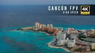 FPV Drone Racing Over Cancun | High Speed Playa Forum Action | Summer Vallum