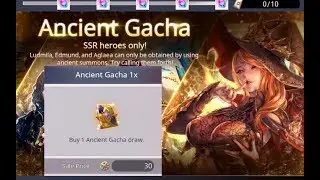 Overhit - My Ancient Gacha Pull after 100th Summon for 30 World Shards