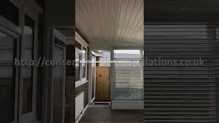 Conservatory roof insulation systems