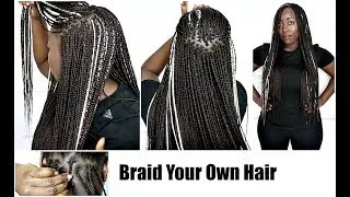 How to Braid Your Own Hair With Highlights On Natural Hair
