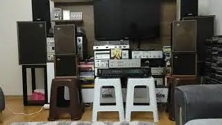 Philips 22RH734 Amplifier & Philips 22AH473 Speakers & Philips CD 830 Cd Player