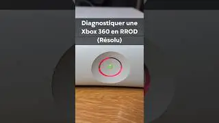 Diagnostiquer une Xbox 360 RROD avec les leds rouges #shorts #xbox #repair #diy #xbox360