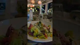 Mediterranean Food Feast 🌊 Authentic Greek Restaurant by the Sea | Seafood & Sunset Vibes 🇬🇷