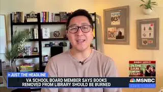 Kurt Bardella on MSNBC -- The Real Party of Cancel Culture is the One Fighting To Ban Books