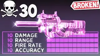 the NEW P90 *META* in WARZONE SEASON 5! *AFTER PATCH NOTES* 😈 (BEST P90 SETUP)