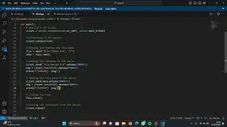 Socket Programming : File Transfer Using TCP Socket In Python