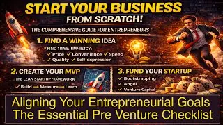 Aligning Your Entrepreneurial Goals  The Essential Pre Venture Checklist
