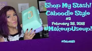 Makeup Use Up! ~ Shop My Stash Caboodle Style! #2 ~ #fabat60