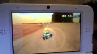 mario kart 7 contre la montre desert kalari