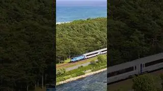 Поезд PKP Intercity из Хеля #поезда #железная дорога #pkpintercity