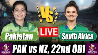 Pakistan W vs South Africa W 22nd ODI Score Commentary Update Cricket Analysis |Women World Cup 2025