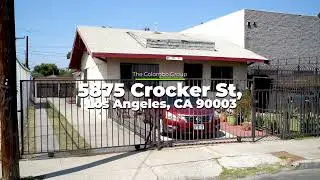 5875 Crocker St, Los Angeles, CA 90003 (3 Units | Redevelopment Potential)