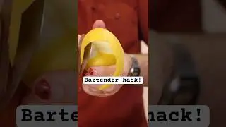 How to Make the Perfect Citrus Twist 🍋 Bartender Hack
