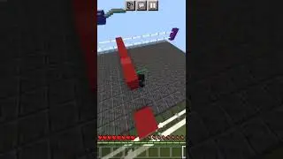 Stumble Guys Map Block Dash In Minecraft #shorts