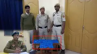 Major Drug Bust at NC Nagar Border Police Seize 12 kg dry Cannabis and 2 5 kg Yaba Tablets