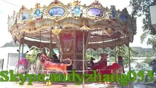 Animal merry go round carousel