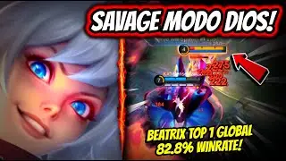 &iexcl;SU SNIPER NO ERRA UNA SOLA BALA! BEATRIX TOP 1 GLOBAL 82.8% WINRATE! | MOBILE LEGENDS