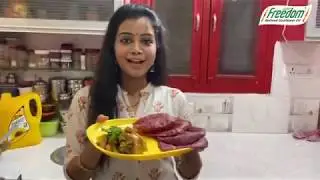 Freedom Celebrity Chef Kitchen   Beetroot Poori by Maheshwari