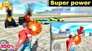 Finally super power 🔥🔥 || new power cheat code || Indian bike driving 3d new update ||