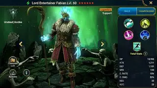 LORD ENTERTAINER FABIAN GUIDE | RAID SHADOW LEGENDS