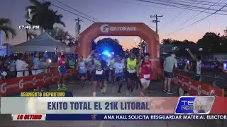 &Eacute;xito total el 21k Litoral en La Ceiba con la llegada de 700 atletas