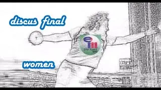 discus final women European Championships 1986-08-30 Stuttgart (recordings Einar Brynemo).