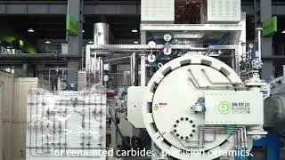 SIC Silicon Carbide High Temperature Vacuum Sintering Protective Atmosphere Heat Treatment Furnace