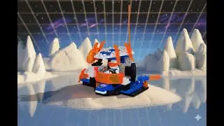 Lego Ice Planet 2002 Blizzard Bureau build instructions