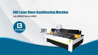 CNC Laser Glass Sandblasting Machine #engraving#machinery#Glass#device#slicing