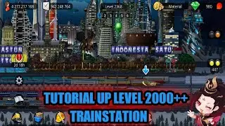 SPENDING GOLD 10T UP LEVEL 2000++ - Trainstation Railroad Tycoon
