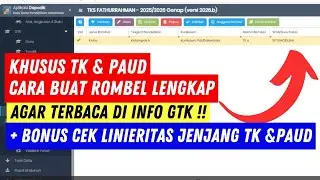 Cara Buat Rombel Dapodik Tk Dan Paud | Terbaru&nbsp;- Dapodik&nbsp;2026.b