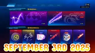 Rocket League ITEM SHOP Daily #327 (3rd September 2025)