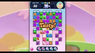 Candy Crush Level 210 | Tips & Tricks to Win Easily! 🎮💡| candy crush saga level 210 #candycrush2025