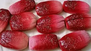 Rosy Rosy Pink🌺🌺,, soap stripes and cubes hand crush🌷