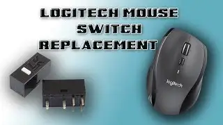 Logitech Mouse Switch Disassembly / Double click Repair Tutorial / Wymiana przycisku