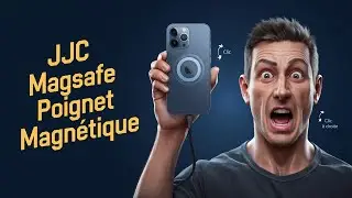 JJC Magsafe Poign&eacute;e magn&eacute;tique: T&eacute;l&eacute;commande Bluetooth pour iPhone Android accessible