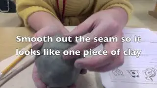Making a ceramic piggy bank - Pinch pot method - Part I & Part II