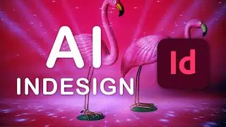 Text to image. AI in Indesign | Indesign  professional course